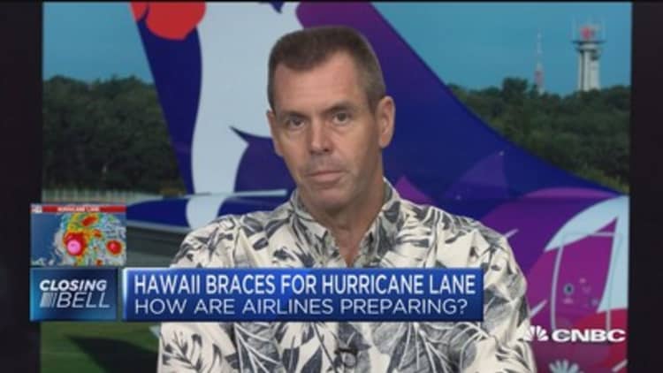 Hawaiian Airlines CEO on preparing for Hurricane Lane