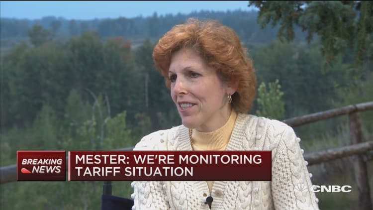 Mester: We're monitoring tariff situation