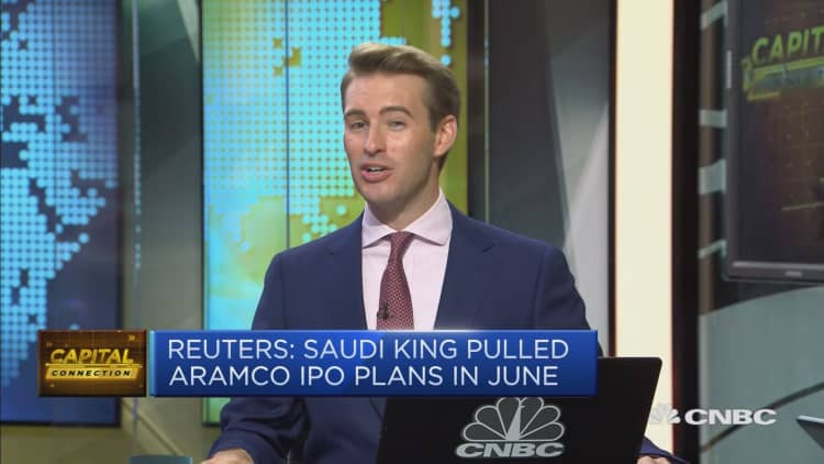 Saudi king reportedly tipped the scale against Aramco IPO plans