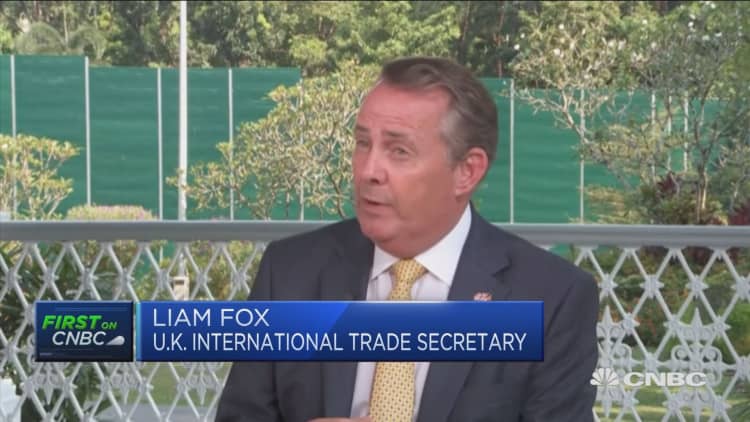 UK doesn’t want ‘no deal’ Brexit, Liam Fox says