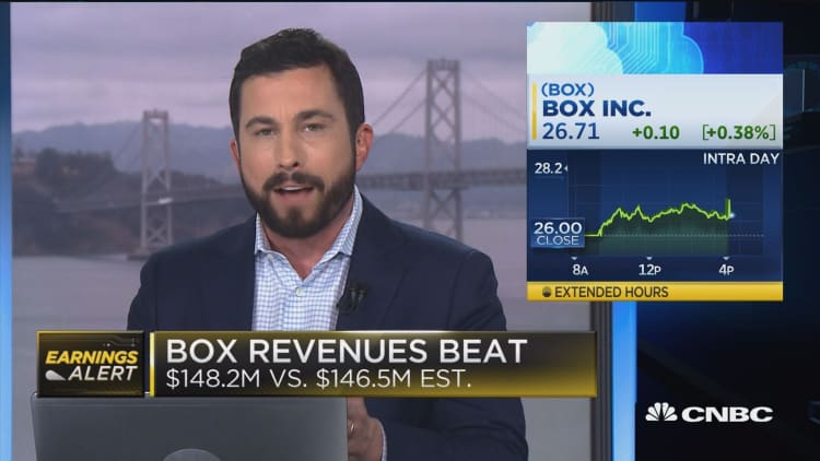 Box second quarter earnings beat the street