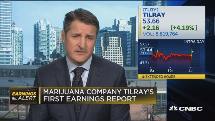 Tilray CEO on first earnings report and growing cannabis industry
