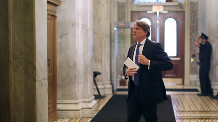 White House counsel Don McGahn to depart in the fall