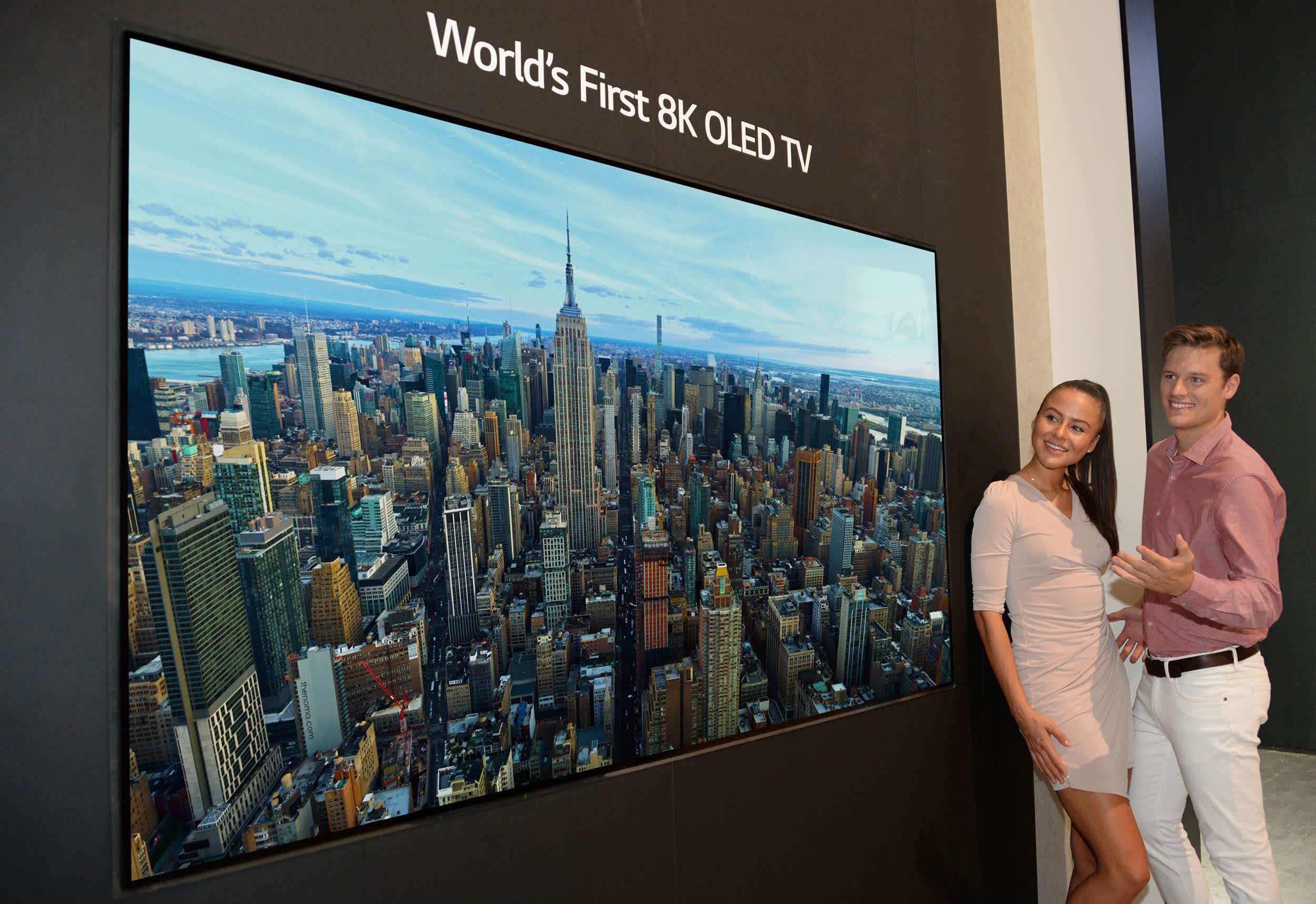 Samsung and LG launch 8K TVs in battle over future of TV