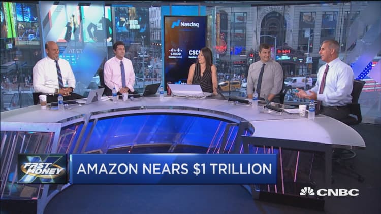 Amazon nears $1 trillion market cap, here's how to play it