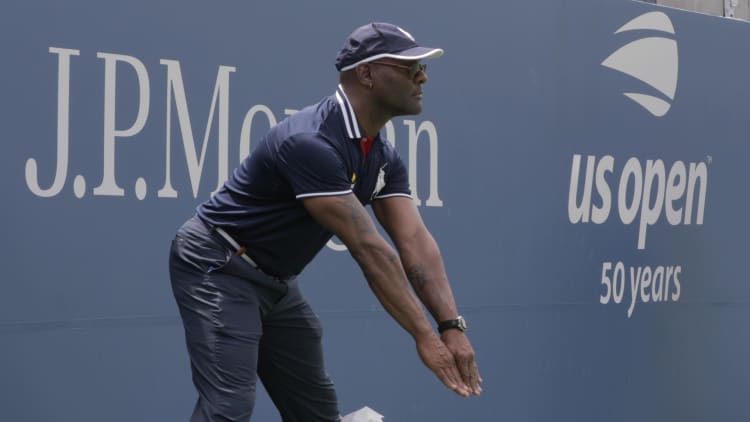 A day in the life of a line umpire at the US Open