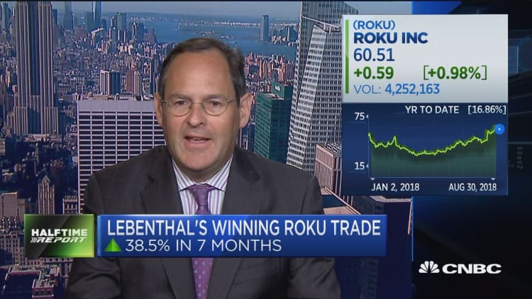 Why Lebenthal is selling Roku shares