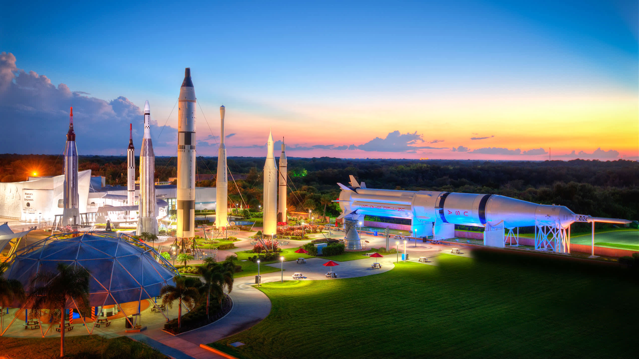 Kennedy Space Center's visitor complex offers outer space experience