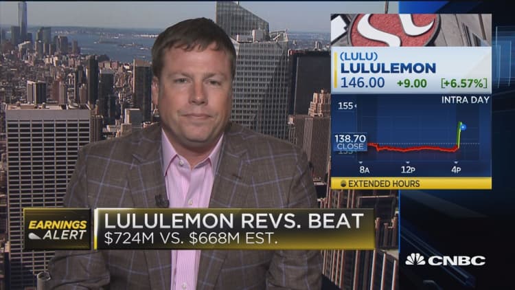 Lululemon soars on blowout same store sales growth