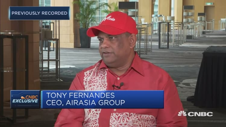 AirAsia CEO: Definitely facing some headwinds with oil