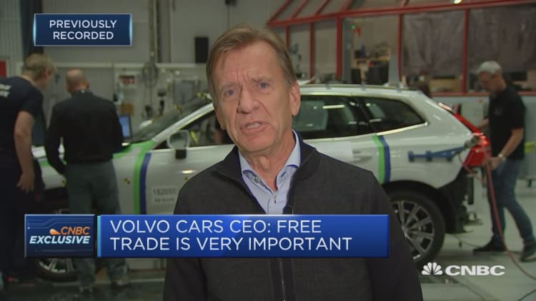 Trump’s latest threats will be even more disruptive to Europe's autos, Volvo Cars CEO says