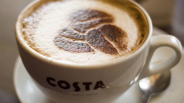 Coca-Cola to buy UK coffee chain Costa for $5.1 billion