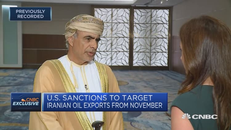 Omani oil minister: Middle East is not in a stable position right now