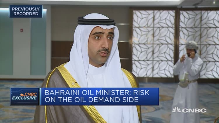 Bahrain oil minister: The era of cheap oil is over