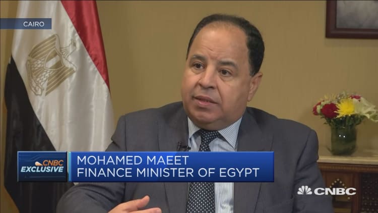 Egypt finance minister: We recognize we have high levels of debt