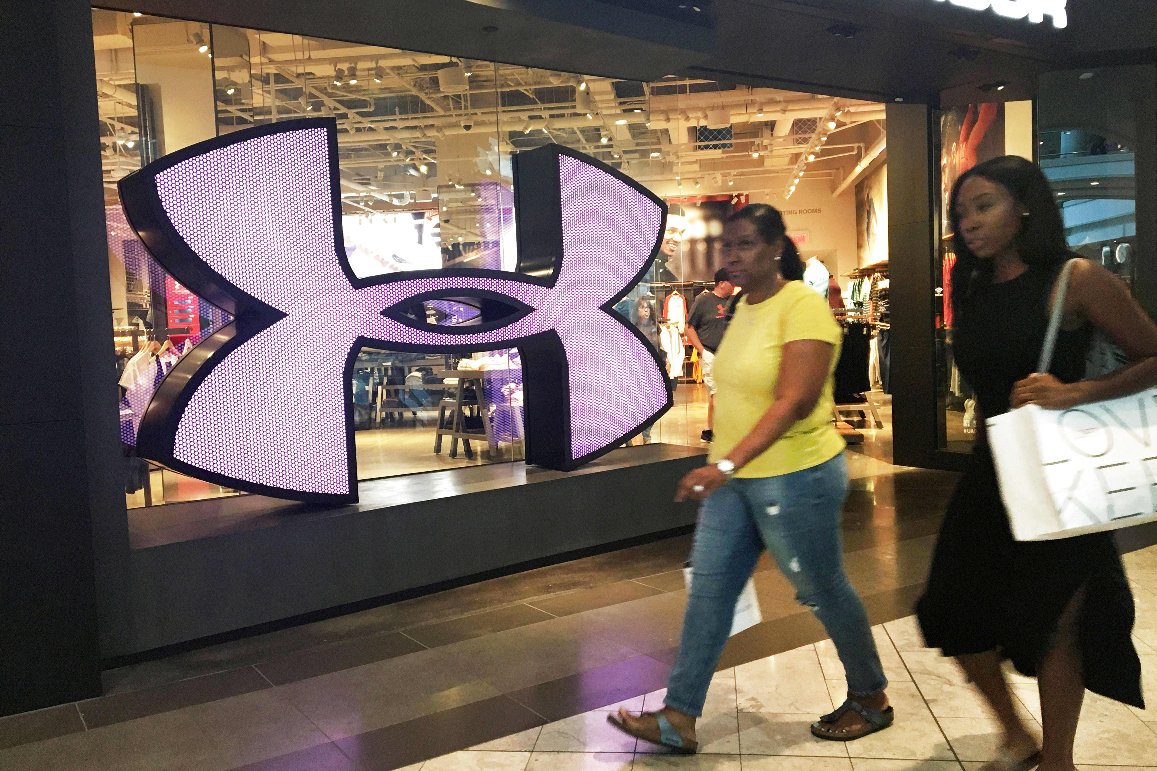 under armour group sales