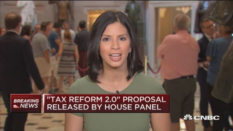 "Tax Reform 2.0" proposal released by House panel