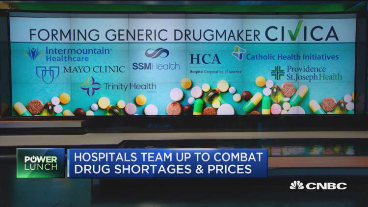 Hospitals team up to combat drug shortages, high prices