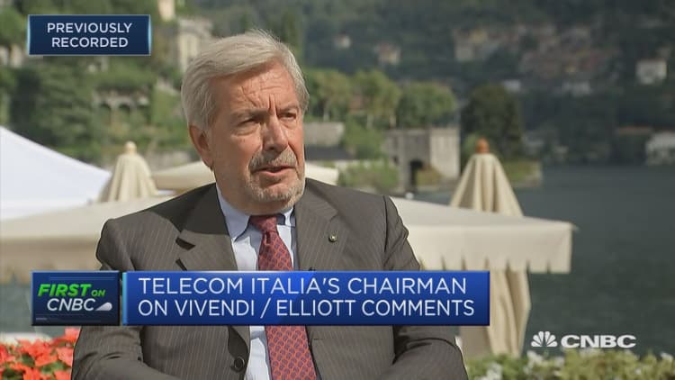 Telecom Italia chairman: CEO Amos Genish the right man to do the job
