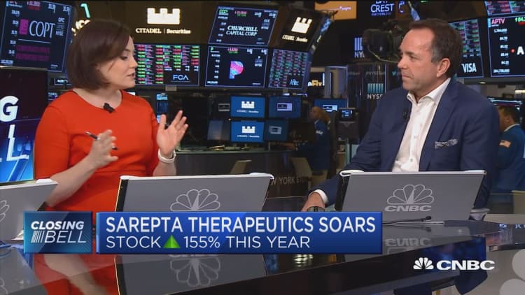 Sarepta Therapeutics CEO on soaring stock and drug development