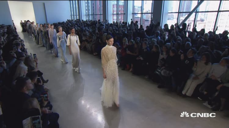 Badgley Mischka on luxury apparel business and New York Fashion Week