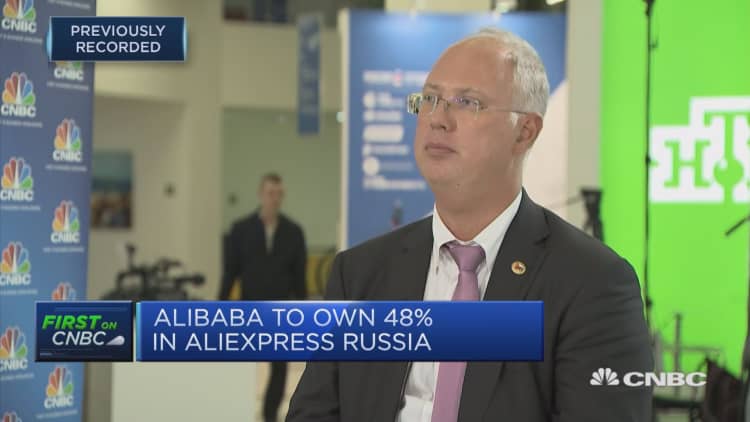 Russian sovereign fund chief: Alibaba is a great partner for us