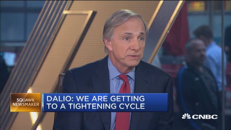 I'd be more defensive in my asset allocation right now, says Ray Dalio