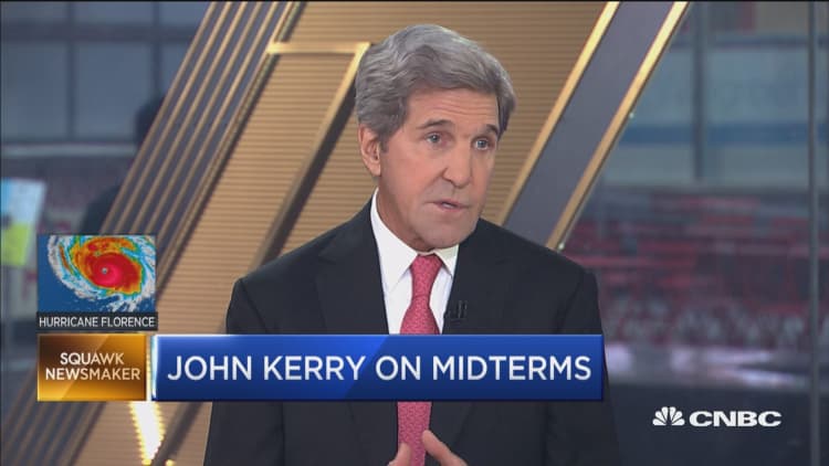 Midterms most important course correction people have, says John Kerry