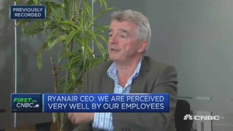 Ryanair CEO: Lehman collapse allowed for low-fare airlines like ours
