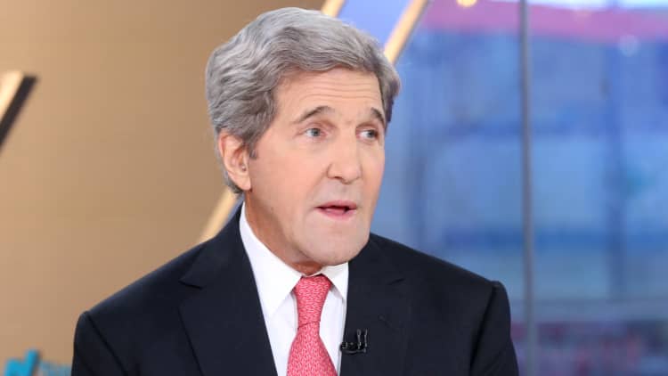 Former Secretary John Kerry discusses clean energy ETF