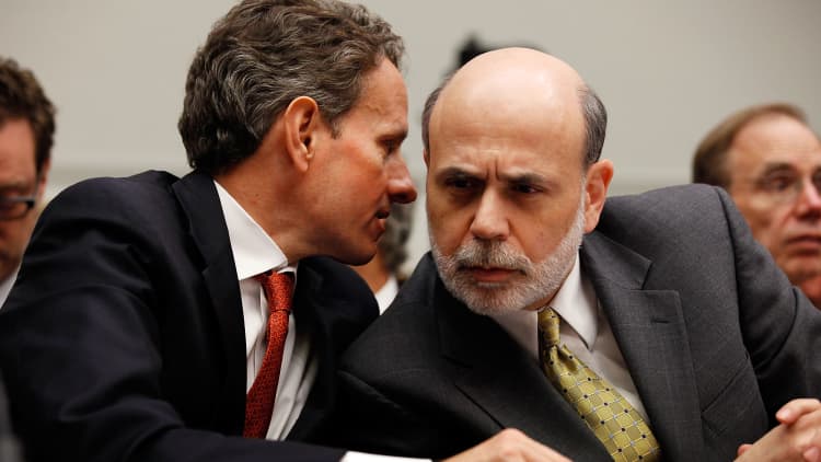 Bernanke, Geithner, Paulson reflect on the moment the financial crisis hit