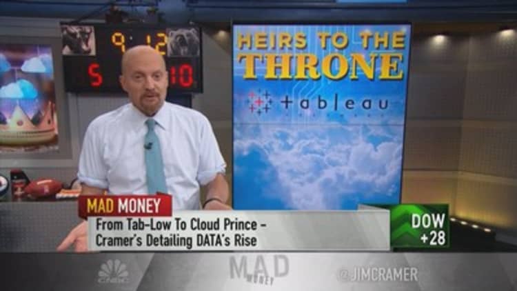 Cramer introduces 'cloud princes,' the riskier, faster-growing versions of cloud kings