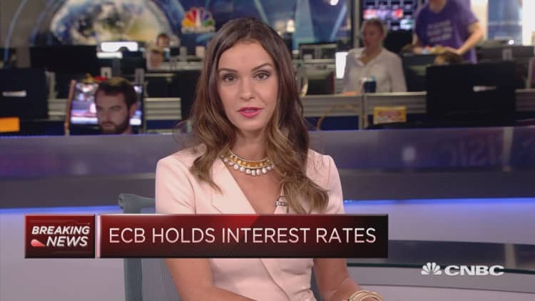 ECB holds fire on raising interest rates