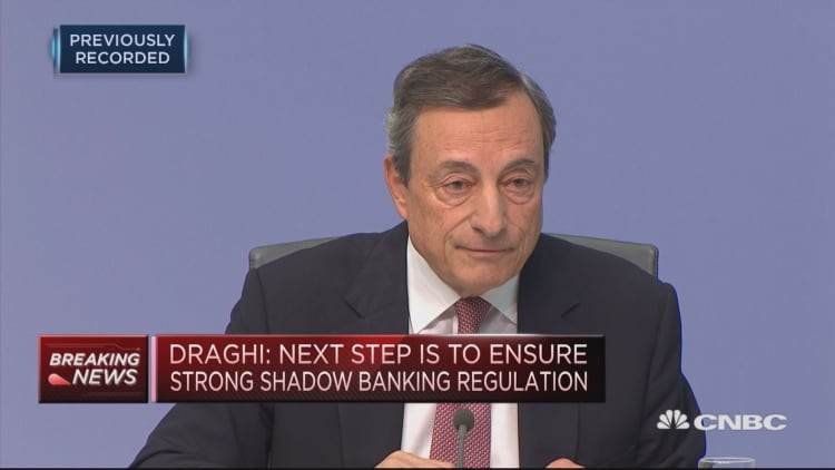Words from Italian politicians have changed ‘many times’ recently: Draghi