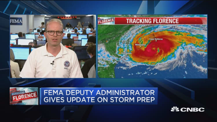 FEMA deputy administrator on Hurricane Florence prep