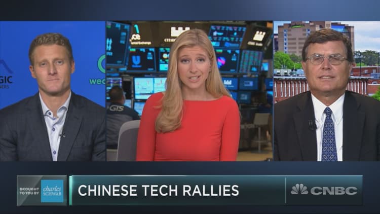 This Chinese tech stock is growing faster than Amazon, trader says