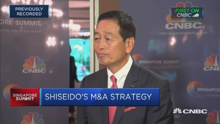 Shiseido's growth trajectory