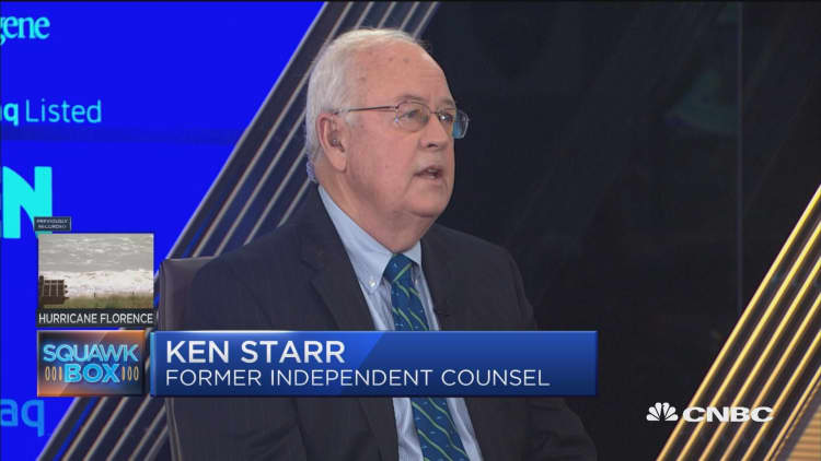 Ken Starr on Clinton investigation and Mueller probe parallels