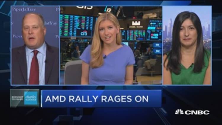 Trading Nation: AMD rally rages on