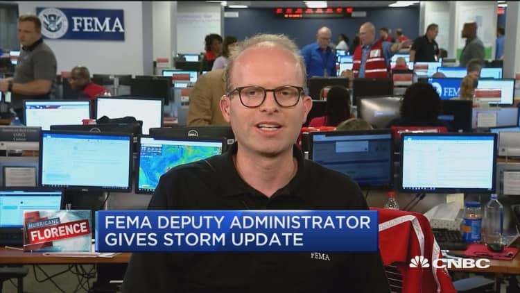 FEMA Deputy Administrator gives Hurricane Florence update