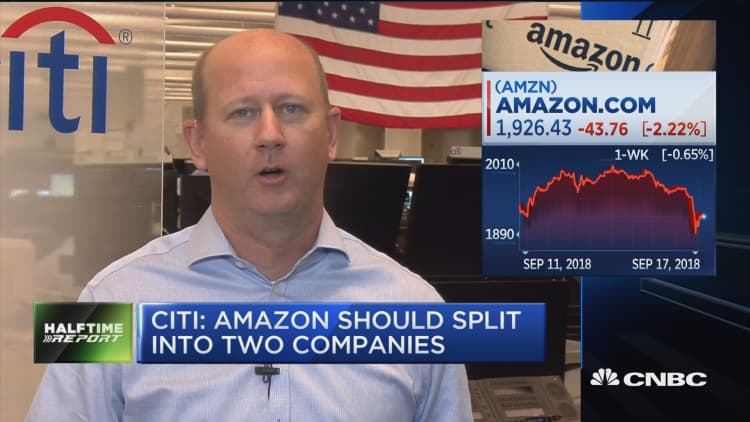 Citi analyst: Amazon should split its retail and AWS businesses