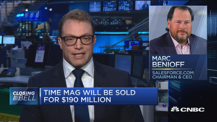 Marc Benioff most recent billionaire to purchase a media organization