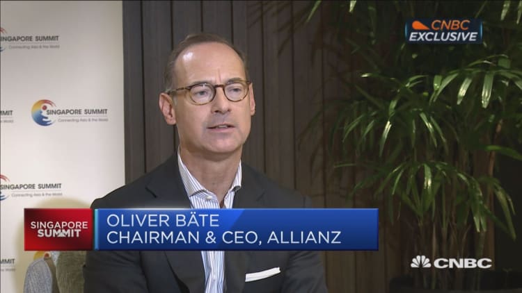 The market in China is 'finally opening up,' says Allianz CEO