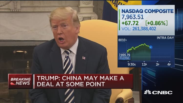 Trump: $200 billion in China tariffs to still be implemented, but open to discussions with China