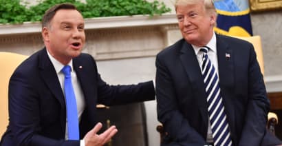 Trump says US considering permanent military presence in Poland