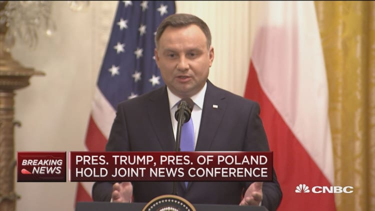 Polish president: Strategic partnership agreement sets new paths for the future