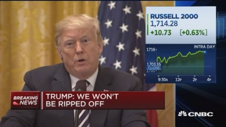 Trump: We've been ripped off by everybody