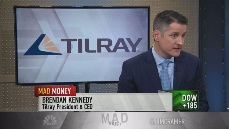 Cannabis 'a great hedge' for alcohol and drug companies: Tilray CEO