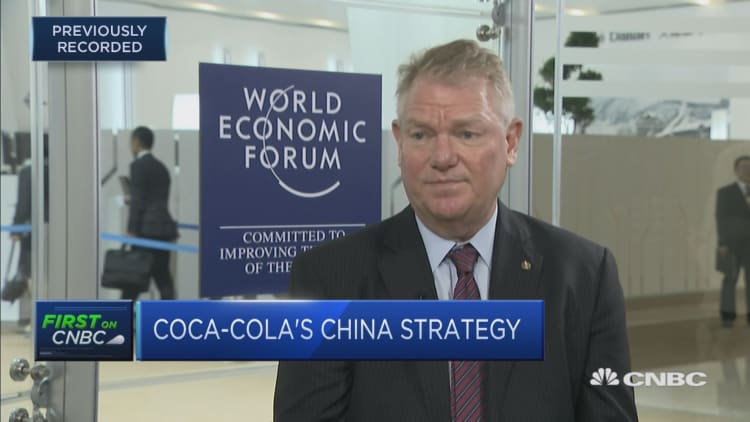 Trump and Xi should exchange WeChat accounts to end trade spat: Coca-Cola