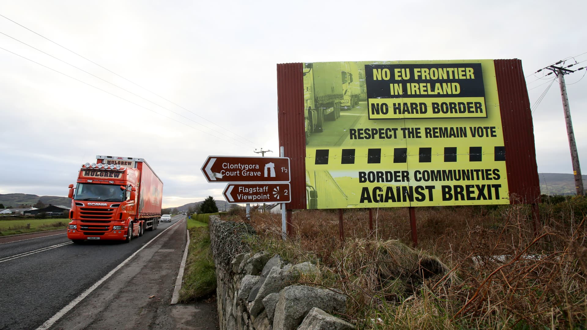 'Anger, frustration' and 'betrayal' in Northern Ireland after new Brexit deal